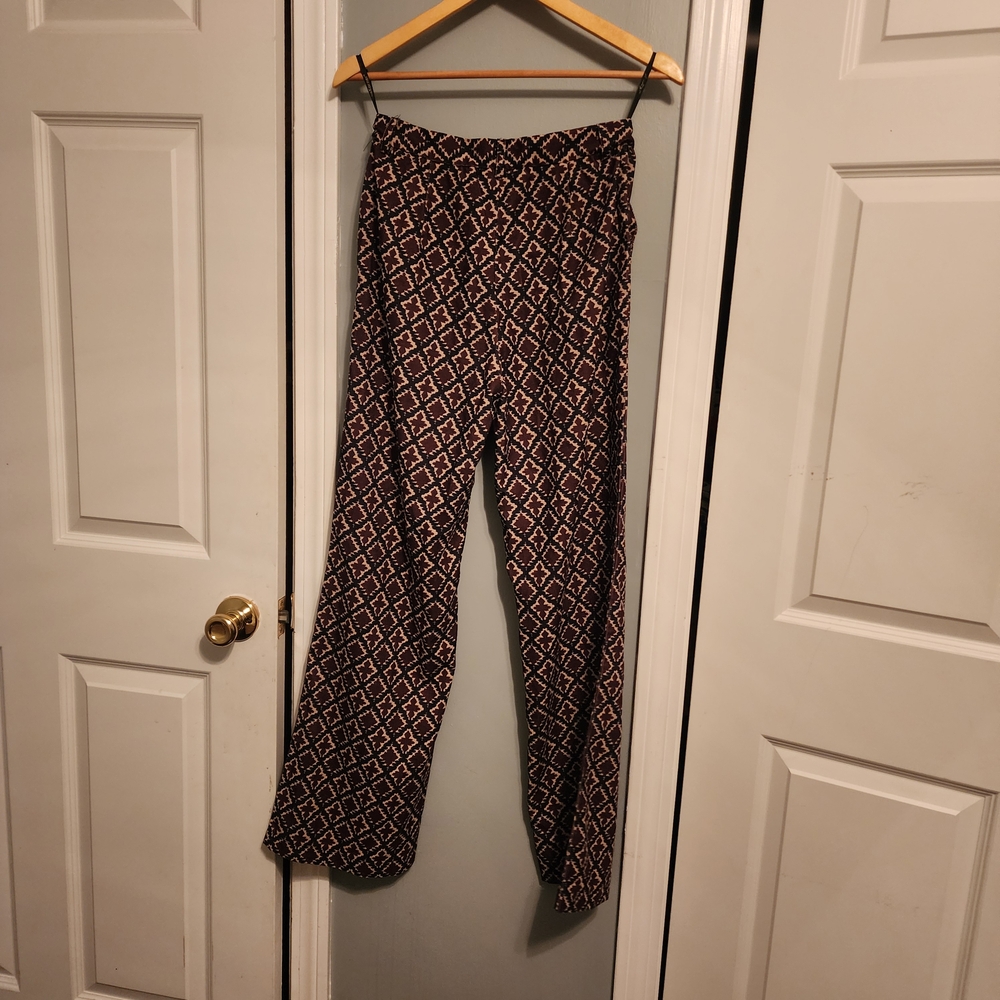 Geometric Patterned Pants - image 2